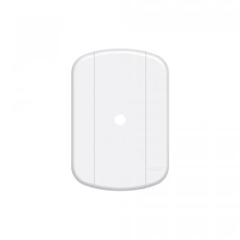 PLACA 4X2 SAIDA DE FIO 10 MM BLANC+