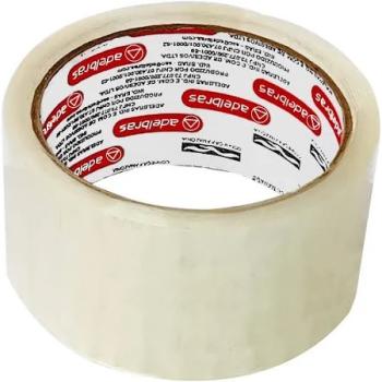 FITA ADESIVA PARA EMBALAGEM TRANSPARENTE ALDEBRAS 48X 45