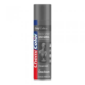 TINTA SPRAY 400 ML CINZA ESCURO CHEMICOLOR