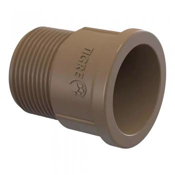 ADAPTADOR CURTO MARROM LR 3/4X25MM TIGRE