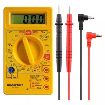 MULTIMETRO DIGITAL DT830D BRASFORT 8522