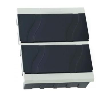 CENTRINHO THOMPSON PVC PARA EMBUTIR 12 DISJUNTORES NEMA / 16 DIN FUME