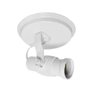 SPOT P/1 LÂMPADA 100W BIVOLT BRANCO LUZON