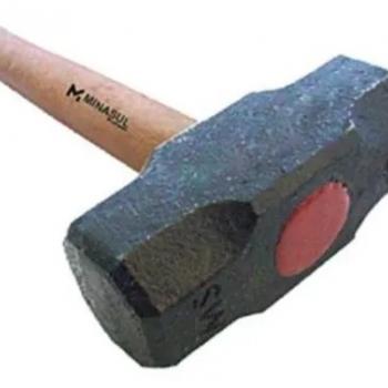 MARRETA COM CABO  3,0KG FORJADA OITAVADA MINASUL