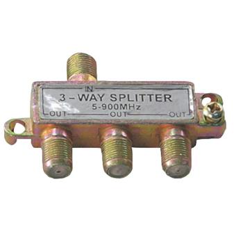 DIVISOR CABO COAXIAL 3 SAIDAS