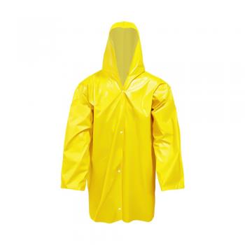 CAPA CHUVA PVC FORRADA AMARELA GG