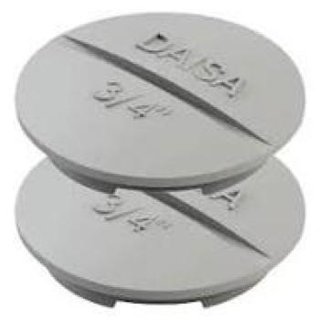 TAMPÃO/TAMPA DE PVC PARA CONDULETE ALUMÍNIO 3/4 - DAISA