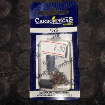 C452-ESCOVA CARVÃO PARA HITACHI 999-21/7084 12X7,5X6,5