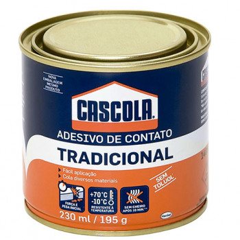 COLA CASCOLA CONTATO 195GR S/TOLUOL