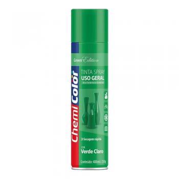 TINTA SPRAY 400 ML VERDE CLARO CHEMICOLOR