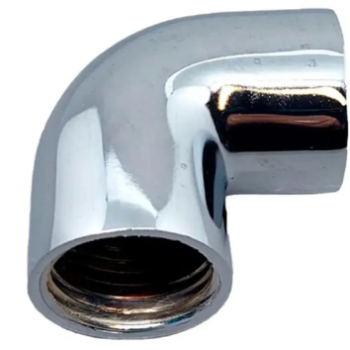 COTOVELO ROSCA ROSCA METAL 1/2 CROMADO