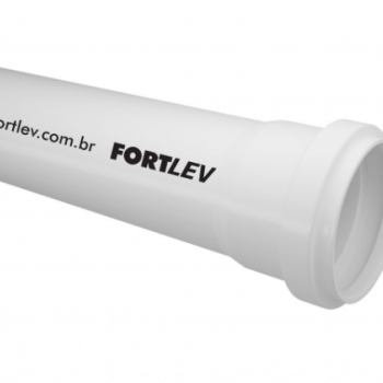 TUBO ESGOTO 75MM BARRA 6MT FORTLEV