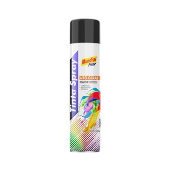 SPRAY MUNDIAL GERAL PRETO BRILHANTE 400ML