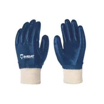 LUVA MALHA BANHADA NITRÍLICA PRETA 10XG