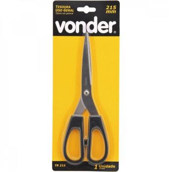 TESOURA MANUAL RETA DE USO GERAL 215 MM - TR215 - VONDER