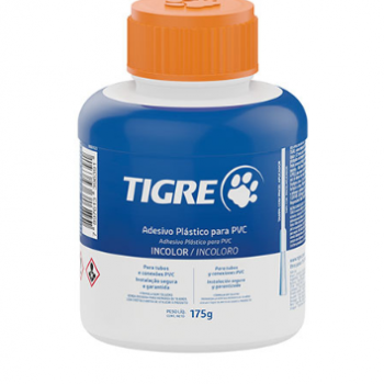 COLA CANO PVC TIGRE FRASCO 175G  PINCEL