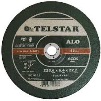 DISCO DE DESBASTE TELSTAR 9“ X 1/4“ X 7/8“