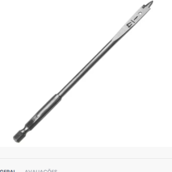 BROCA CHATA MADEIRA STARFER 1/4 6,4MM