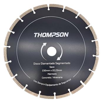 DISCO DIAMANTADO THOMPSON SEGMENTADO SECO 230mm x 22,23mm - 9