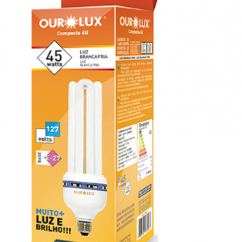 LAMPADA ECOMONICA 45W X127V OUROLUX