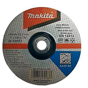 DISCO DESBAST MAQUITA 7X7/8X20 2T