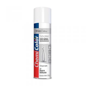TINTA SPRAY 400 ML BRANCO BRILHANTE CHEMICOLOR