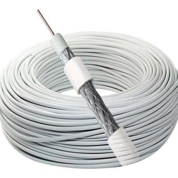 FIO ANTENA COAXIAL GROSSO RG06 - METRO
