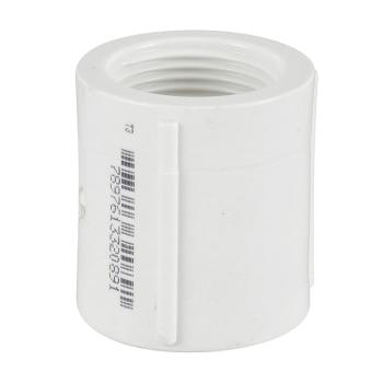 LUVA PVC BRANCO ROSCÁVEL 3/4