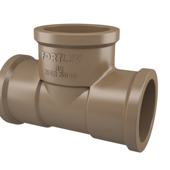TEE MARROM LLL 1“ 32MM SOLDAVEL