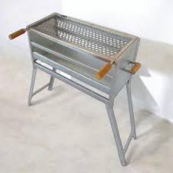 CHURRASQUEIRA GRANDE GALVALNIZADA SLIM 55x36