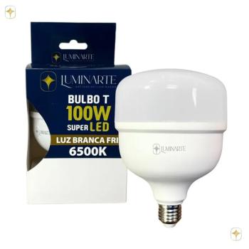LAMPADA LED BULBO T 100W E-27 6.5K BIVOLTI BRANCA