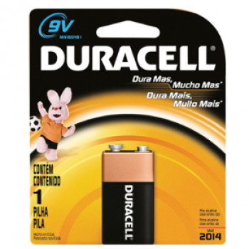 PILHA BATERIA 9V DURACELL