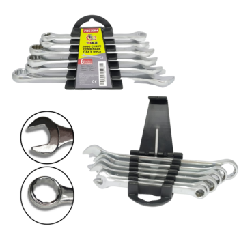 FBG-3214 JOGO DE CHAVE FIXA E BOCA 6PÇ