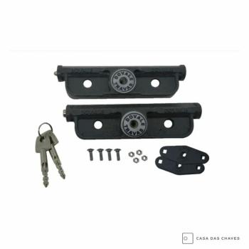 FECHADURA DOVALE TRAVA PARA PORTA DE AÇO TETRA 87002