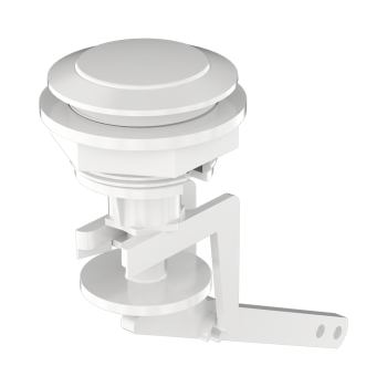 ACIONADOR PARA MECANISMO DE CAIXA ACOPLADA SAÍDA CONVENCIONAL BRANCO - SUPERIOR 2 EM 1