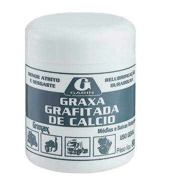 GRAXA DE CALCIO GRAFITADA A 80GR GARIN