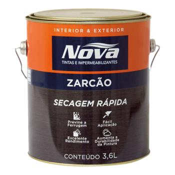 ZARCAO NOVA CINZA GALÃO 3,6PINT