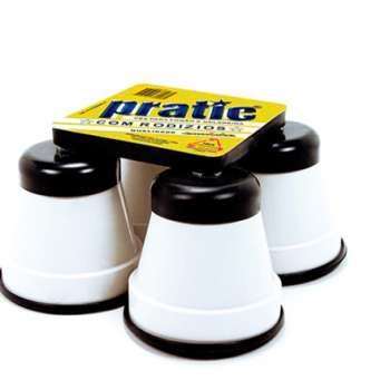 PE PARA GELADEIRA/FOGAO PLASTICO BRANCO - PRATIC