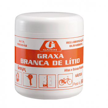 GRAXA DE LITIO BRANCA NAUTICA GARIN 500G