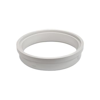 PORTA GRELHA PVC REDONDO 100 BRANCA