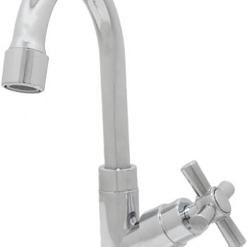 TORNEIRA B. M. PDE 1/4 VOLTA TUBO E VOLANTE ABS C-62 LAVATÓRIO