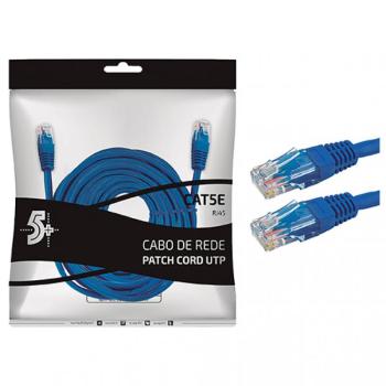 FIO CABO DE REDE PATCH CORDAO  AZUL ANNLUX RJ45 30 METROS