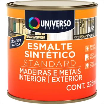 TINTA ESMALTE SINTETICO UNIVERSO 1/16 = (225ML) BRANCO