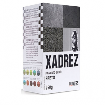PIGMENTO EM PO XADREZ 250ML PRETO