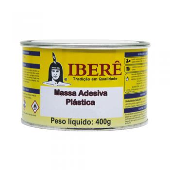 MASSA PLASTICA 400GR IBERE  BRANCA