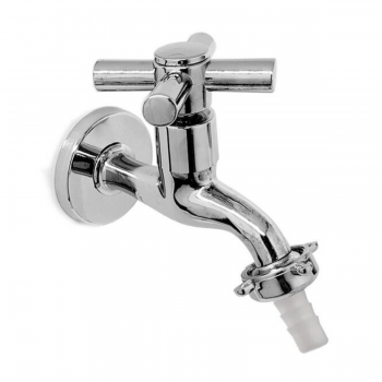 TORNEIRA JARDIM 1/2 X 3/4 CROMADA 1/4 C 34 OLIMAR