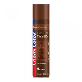 TINTA SPRAY 400 ML MARROM CHEMICOLOR