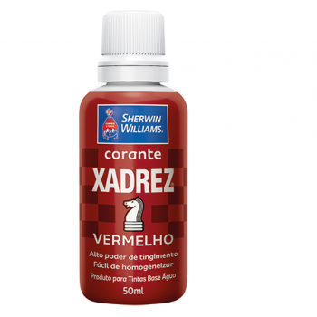 CORANTE XADREZ VERMELHO LIQUIDO 50 ML