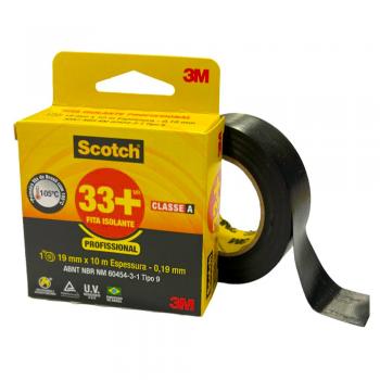 FITA ISOLANTE 3M SCOTCH 33+ 10 MTS.