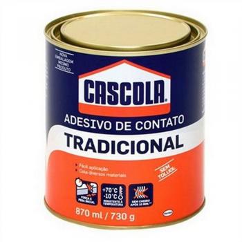 COLA CASCOLA CONTATO 730GR S/TOLUOL
